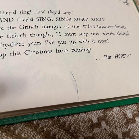 How The Grinch Stole Christmas! First Edition 1957 - Picture 5 of 6